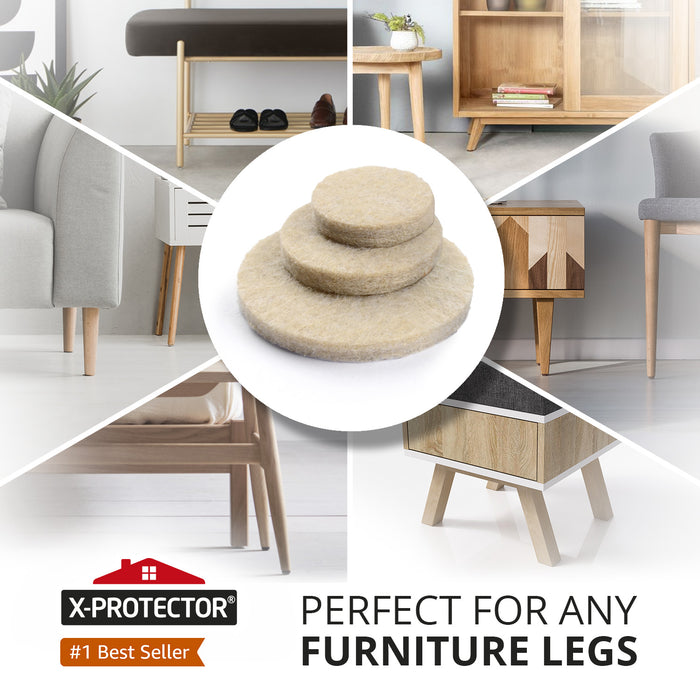 FLOOR PROTECTORS for furniture legs