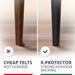 felts wood floor protectors for furniture 