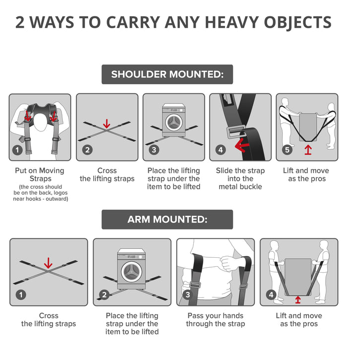 Straps for 2 Movers
