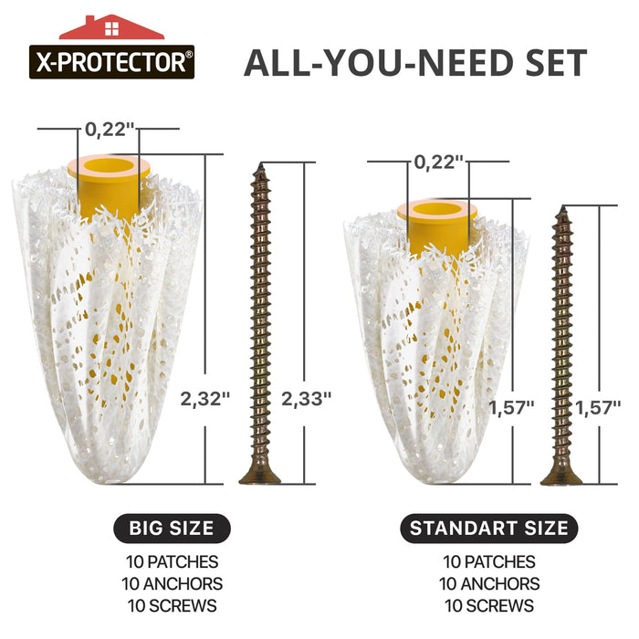 Wall Anchors Repair Patches