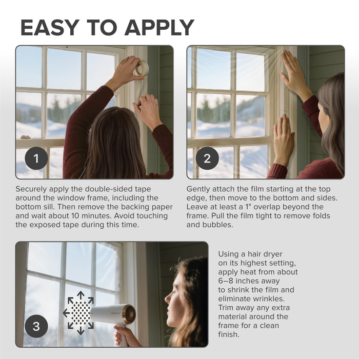 window plastic for winterizing