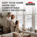 clear thermal window cover 