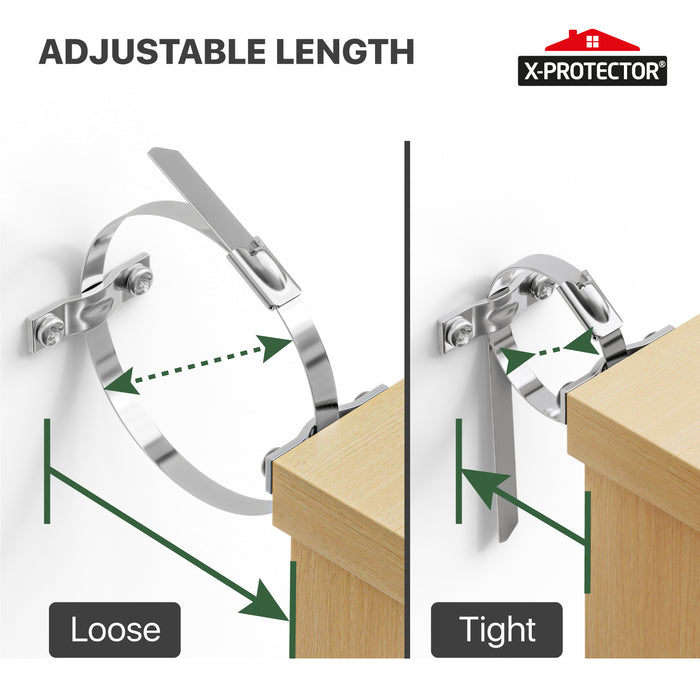 Furniture Straps Wall Anchor Kit