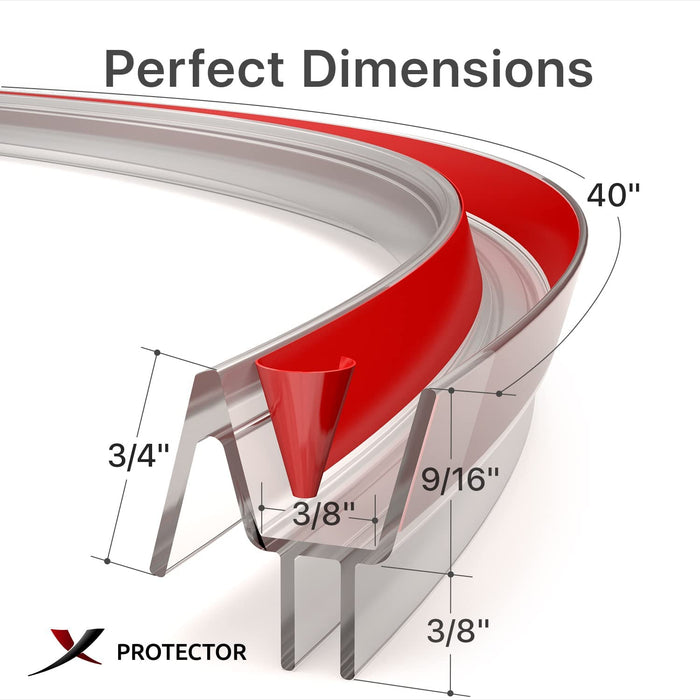 Glass Shower Door Seal Strip