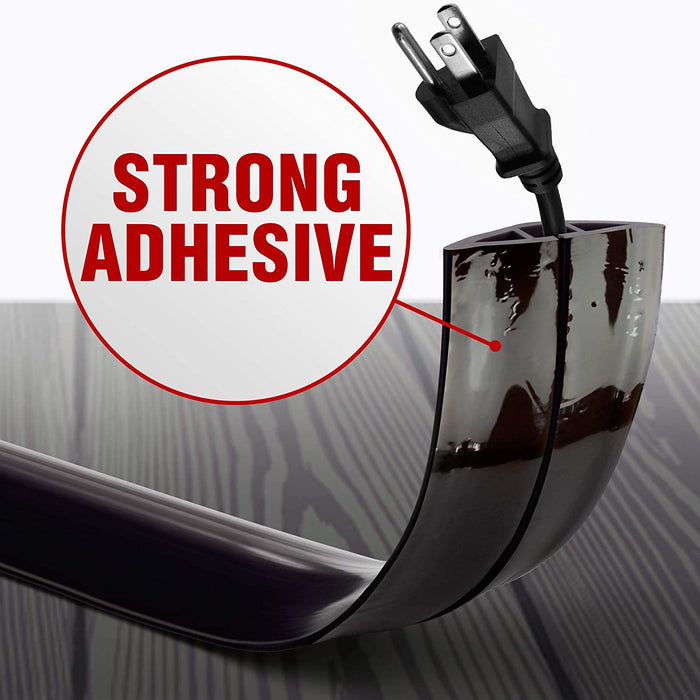 adhesive floor cord cover