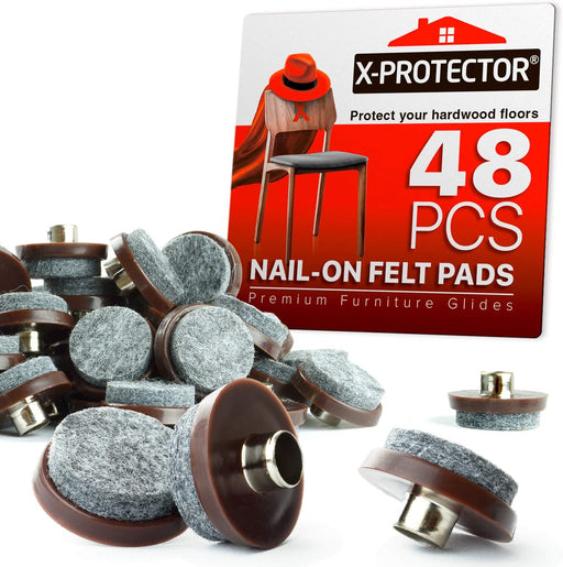 nail on felt pads x-protector 48 pcs